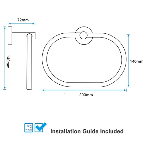 Porte-serviettes pivotant mural pour optimiser les petites pièces - 3