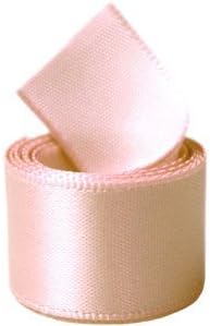 Satin Papilion R07430538071450YD 1.5 in. Single-Face Satin Ribbon 50 Yards - Petal Peach