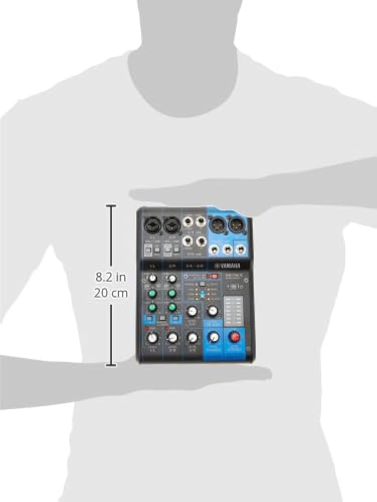 Yamaha MG06X 6-Input Compact Stereo Mixer with Digital Effects