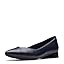 Navy Leather