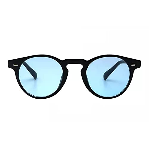 Image of Dervin UV Protected Small Shape Rivet Round Sunglasses for Men and Women