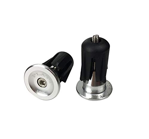 PLATT Bicycle Bar End Plugs Aluminum Bike Handlebar Cap For Road Bike Mountain Bike BMX (One Pair)