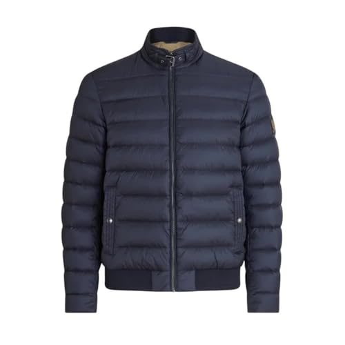 Belstaff Ryegate Down Jacket C80092 Daunenjacke, leicht, Spring für Herren, Dunkelblau, Blau 44