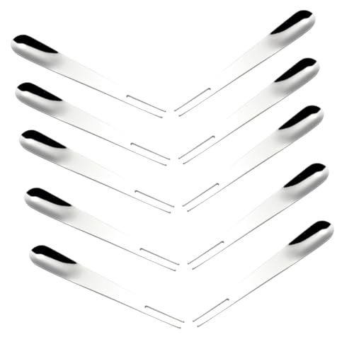 STOBAZA Stainless Steel Fruit Forks Cake Spoons 24-piece Set for Family Dinners Parties and Restaurants