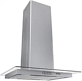 Coifa Ilha Vidro Reto Inox 60cm - Fogatti 220V