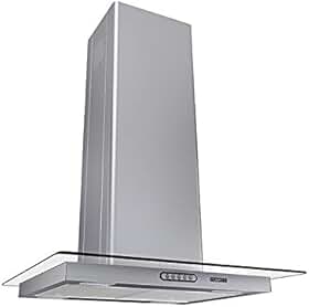 Coifa Ilha Vidro Reto Inox 60cm - Fogatti 220V