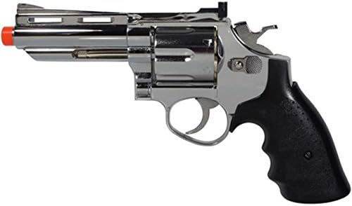 hg-132 4 barrel gas revolver, silver airsoft gun(Airsoft Gun)
