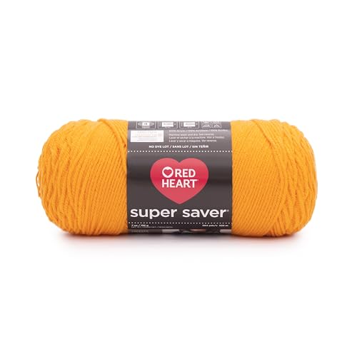 Image of RED HEART Super Saver yarn, Saffron