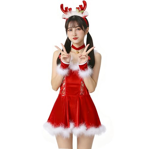 [Mprocen] �T���^ �R�X�v�� ���f�B�[�X �N���X�}�X �R�X�v�� �ߑ� �T���^�N���[�X �Z�N�V�[ ���C�h �J�`���[�V�� �T���^�R�X �~�j�X�J�[�g ��l �R�X�`���[�� ���� 4�_�Z�b�g �N���X�}�X �ߑ� �傫���T�C�Y ���o�� �C�x���g