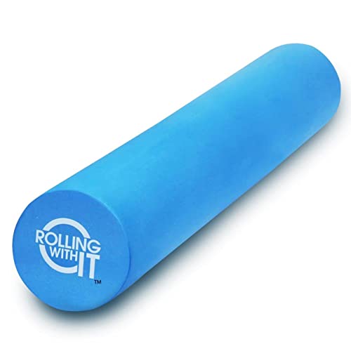 Rolling With It Foam Roller - High Density - For Exercise And Muscle Recovery - Eco-Friendly Back Roller - Select Size Below 13-18-36 Inches #TOP7