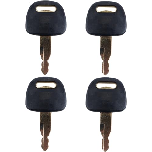 Durlo 4 PCS Zündungen Starter Schlüssel Ersatz Für Hitachi ZAX Bagger H800