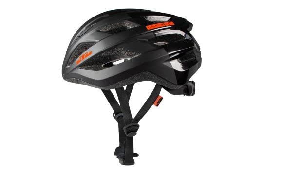 KTM Fahrradhelm Factory Team II, schwarz matt/schwarz glanzend, 55-60 cm Sport & Freizeit