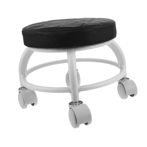 Beavorty Rolling Stool with Wheels Ergonomic Beauty Salon Chair for Spa Office Comfortable Stylish Design Mobility for Effortless Movement for Estheticians