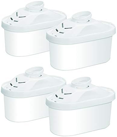 Hskyhan Alkaline Water Filter Cartridge - Replacement Pitcher Water Filters, Improve PH, 7 Stage Filteration System To Purify, 4 Pack