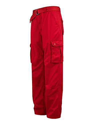 G-Style Men's Essential Enzyme Washed Twill Cargo Pants2