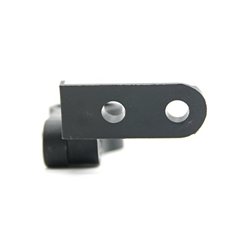 Black Alloy Fixed Mountain Road Casual Bike Bicycle Cycling Quick Release seat Saddle Post cat Eye mounting Handlebar seatstay Reflector clamp Clip Holder Grip Bracket Rack Mount 22-24mm. - Thumbnail 3