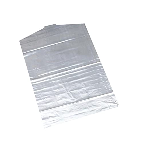Garneck 10pcs Laundry Room Organization Plastic Suit Covers Water Resistant Garment Storage Bag for Clothes