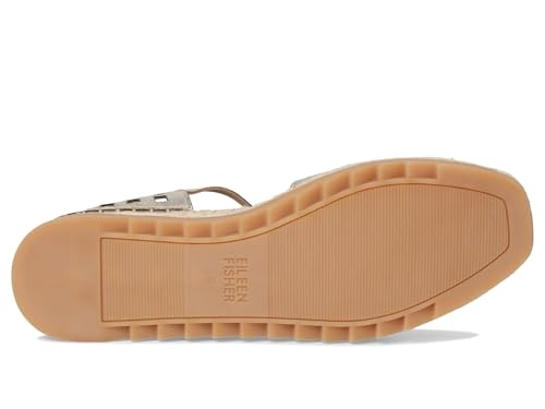 Women's Bijou Mary Jane Flat, Platinum, 5.53