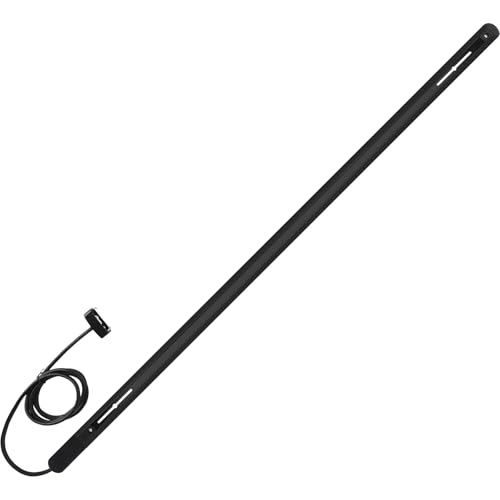 szbritelight ダクトレール 1m 引っ掛けシーリング取付 1.5mコード付き ライティングレール ライティングバー 簡易取付 工事不要 レールライト インテリア 天井照明（ブラック, 1m）