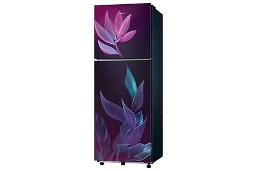 Image of Samsung 236 L, 2 Star, Convertible, Digital Inverter Frost Free Double Door Refrigerator (RT40H28U2PRHL, Paradise Bloom Purple, 2026 Model)