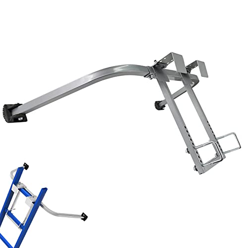 Dechoga Estabilizador de escalera plegable ala span escalera Standoff Estabilizador plegable Estabilizador de escalera para 360 libras Estabilizador de escalera de pared Accesorios de protección Cover