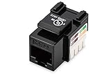 El módulo Keystone Cat-5e soporta velocidades de transferencia de hasta 1 Gbps y 100 MHz junto con cables de red de categoría 5e o superior