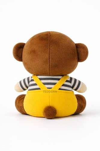 Image of Sitting Monkey Soft Toy for Girls Boys Kids,Yellow,Sitting Love Animal Plush Stuffed Baby Teddy Gift Birthday, 20 cm