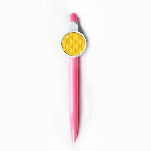 Stylo à bille Sun Sunshine rétractable bleu pour personnaliser vos dessins faits main