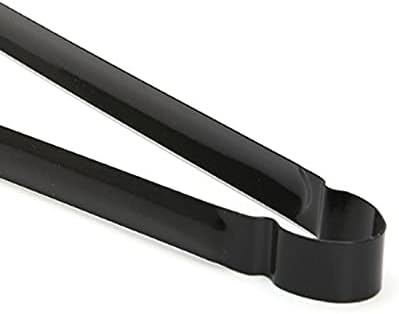 Cooking Tongs Barbecue Charcoal Tong Metal Handle Grill Food Clip Outdoor Camping Cooking Tool (1pcs)