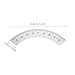 HOLIDYOYO 45Degree Angle Plate Ruler Protractor for Milling Machines Durable Measuring Gauging Tool for Drilling and Grinding Projects