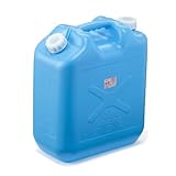 カインズ(CAINZ) 底にこだわった灯油タンク 18L ブルー グッドデザイン賞 灯油が残りにくい 波型持ち手 手が痛くなりにくい 持ちやすい ポリ容器