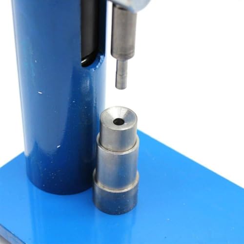 Pressa manuale per compresse, in acciaio inox, a leva, per uso in laboratorio, ideale per stampaggio di fette di zucchero e compresse di latte, per campioni di acido benzoico e carbone