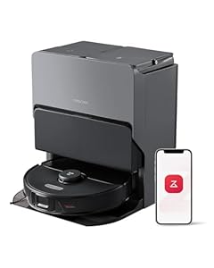 roborock S7 Max Ultra Saugroboter mit selbstentleerender/selbstwa... Station (5500 Pa, aktive Hindernisvermeidung, App/Sprachsteuerung)