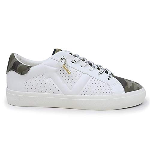 Image of VINTAGE HAVANA Womens Kate Slip On Sneakers Shoes Casual - Gold, White