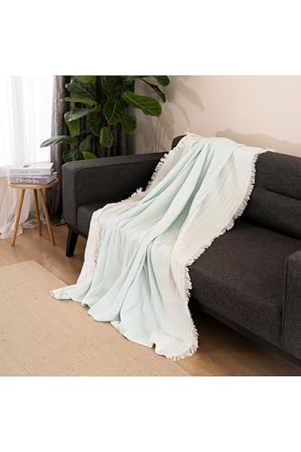 Naturel Koltuk Örtüsü/Şalı Mint Mint 170 x 210