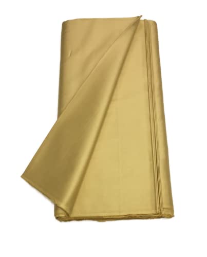 Image of BKRKJ Women's Cotton Silk Unstitched Fabric by Meter for Sewing Suit Salwar Chudidar Patiyala Shirt Kameez Blouse Kurta Pyjama Pathani jam Glace (3 Meter, Beige)