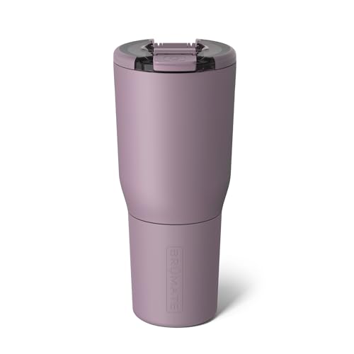 BruMate Nav 35oz 100% Leak Proof Insulated Travel Tumbler with Magnetic BevLockTM Lid - Double Wall Cup-Holder Friendly Stainless Steel Mug (Lilac Dusk)