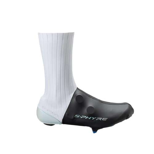 シマノ(SHIMANO) サイクリングシューズカバーS-PHYREフラッシュシューカバーホワイトM (Size 40-41)（Amazon）