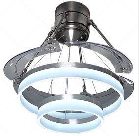 Vintage BO-3 Lighting Ceiling Fan with Light Luxury Modern Fan with Remote Noiseless Retractable Chandelier Fan with Anti dust blades