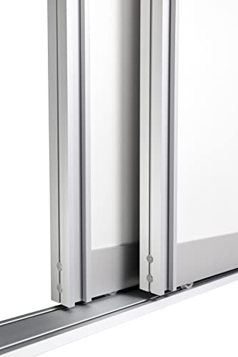 Schiebetürbausatz inkl. Aluminium Rahmentyp A | Inkl. Beschläge für 2...