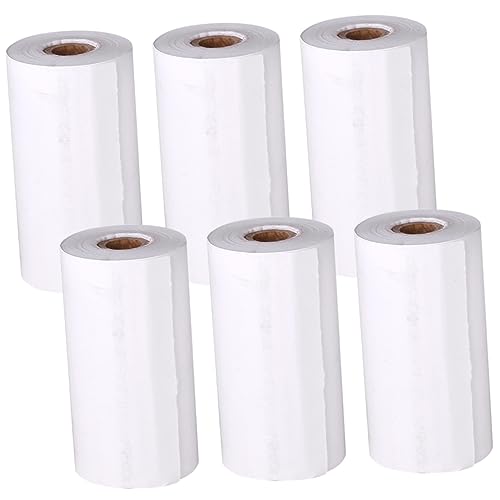 Balacoo Printing Paper Instant Camera Paper Roll for Instant Cameras 6 Rolls High Clarity Colorful Prints