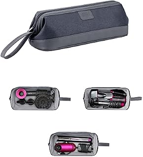 Hosoncovy Travel Case Carrying Case Storage Bag Protective Case for Dyson Supersonic Hair Dryer for Dyson Airwrap Styler for Dyson Hair Straightener (Dark Grey)