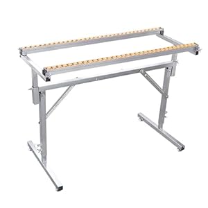 Heavy-Du Verstellbarer Rollenständer – Tragbare Unterstützung mit Schnellhöhenverriegelung für Tisch-Ss, Hobelmaschinen und Holzbearbeitung – Stabil, einfach zu bedienen