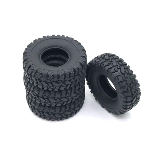 Pneu caoutchouc RC 66mm pour WPL C24 B36, idéal pour le franchissement