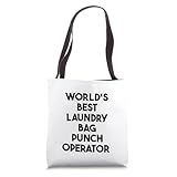 World's Best Laundry Bag Punch Operator Tote Bag