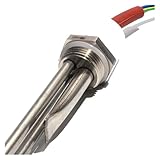 Elemento Calentador De Agua Solar Con Rosca De 1' Y 32 Mm, CA 220 V, 290 Mm, 3 Cables, Sin Tanque, 1,5 W, 2 KW Y 3 KW, Con Taza(1.5KW 290mm)