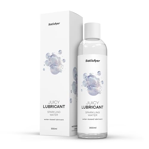 Satisfyer Sparkling Water 300 ml | Water-Based Lubricant for Sensitive Skin