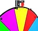 EBLIKI Accessory Kits for 24 inch Prize Wheel with 5 Sets of Pegs and 5 Red Poninters