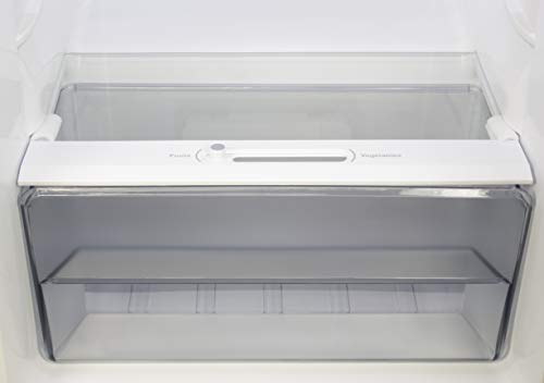 Danby Dff070B1Bsldb-6 7.0 Cu.ft. Mid-Size Refrigerator, Frost-Free Apartment Fridge With Top Freezer, E-Star Rated, 7, Black Stainless Look #TOP7