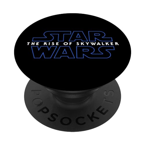 Star Wars PopSockets PopGrip: agarre intercambiable para teléfonos y tabletas con logotipo de la película The Rise of Skywalker